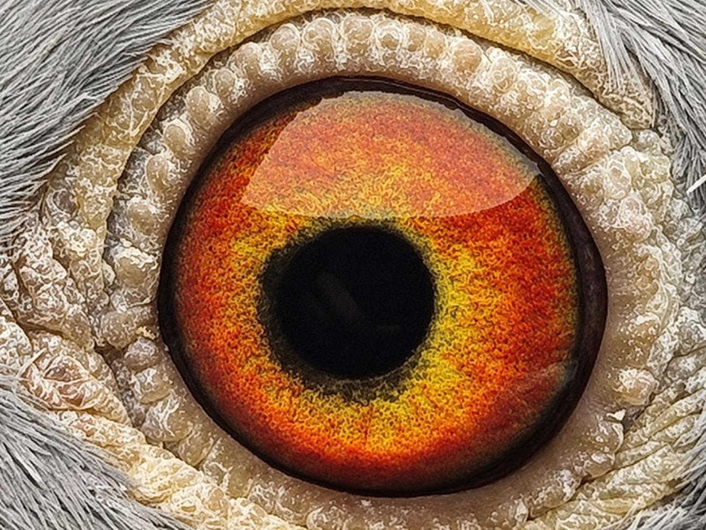 Pigeon eye